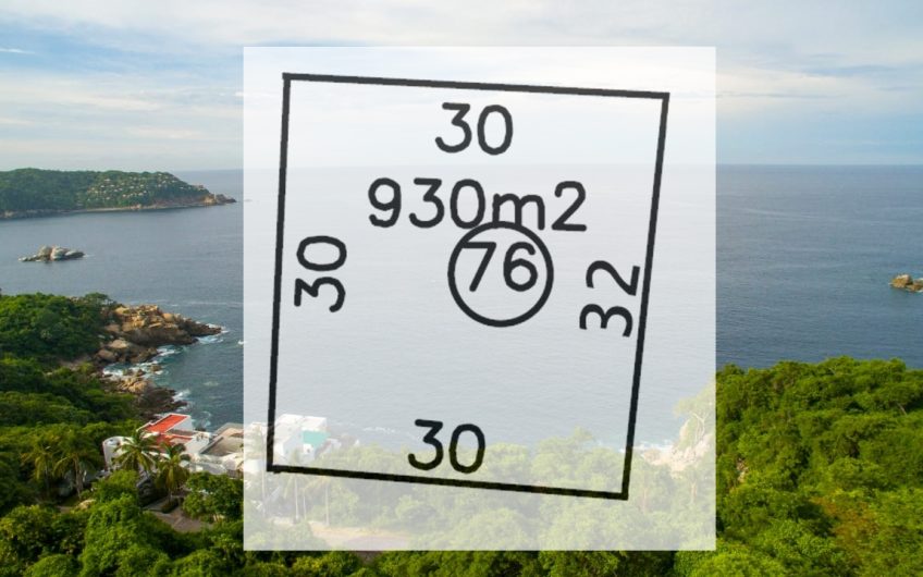 TERRENO CON VISTA AL MAR GALEÓN 76