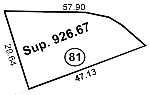 TERRENO CON VISTA GALEÓN 81